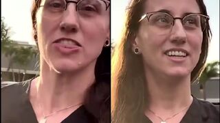 Liberal woman says America is “TRASH” “The United States is kind of trash