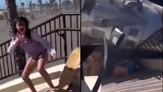 New Video Shows Man Crashed Under the Falling Helicopter