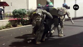 Federal Police just Threw Antifa to the Ground and Started Dragging Them Away