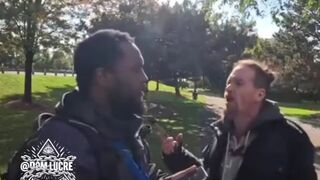 Black man reading from Bible attacked by drunk armed man