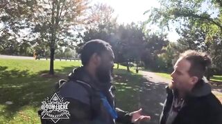 Black man reading from Bible attacked by drunk armed man