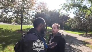 Black man reading from Bible attacked by drunk armed man