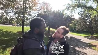 Black man reading from Bible attacked by drunk armed man