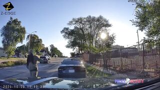 A low life scumbag usual suspect pistol whips an off duty cop after fender bender.