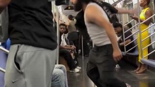 No one is safe anymore. Watch this Random Attack on Subway