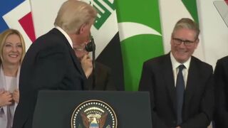 WATCH: Trump asked, “Where is the UK?” Then sent him back, offending Starmer.