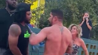 Buddy stood like he couldn’t be touched n got that jaw tapped…