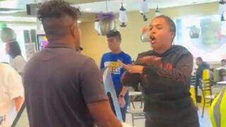 Usual suspect freaks out at a McDonald’s in San Jose
