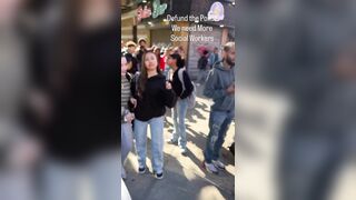 This is a school pick up line in New York ...