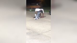 Man is unconscious in a parking lot and black good samaritans come to his rescue