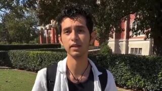 Liberal student was caught STEALING Turning Point USA signs