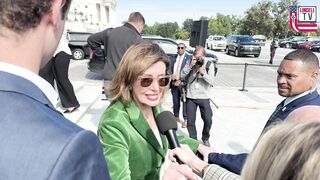 BREAKING: Nancy Pelosi SNAPS at the Reporter - Points in Her Face and Hurls Insults