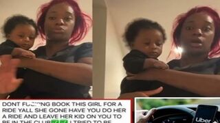 Evil Mother Puts Baby in Uber and Gives Fake Address So She Can Go out Clubbing.