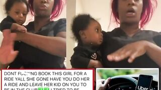 Evil Mother Puts Baby in Uber and Gives Fake Address So She Can Go out Clubbing.