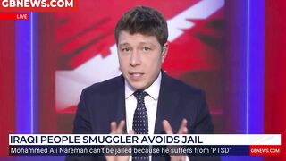 Migrant avoids prison by claiming PTSD, another one masturbates in court while cuffed