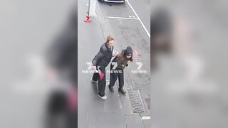 Watch: Trans Man Stabs a Random Woman in The Chest in Melbourne.