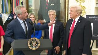 Epic: In an incredible moment, Secretary Bobby Kennedy responds to President Trump saying he won't get to heaven