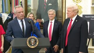 Epic: In an incredible moment, Secretary Bobby Kennedy responds to President Trump saying he won't get to heaven