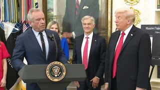 Epic: In an incredible moment, Secretary Bobby Kennedy responds to President Trump saying he won't get to heaven