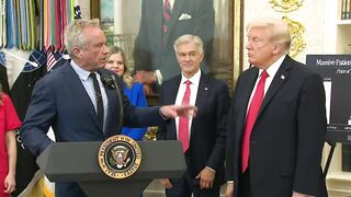 Epic: In an incredible moment, Secretary Bobby Kennedy responds to President Trump saying he won't get to heaven