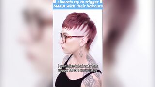 Whacky Leftist Women are Getting "Ugly" Haircuts to Repel MAGA Men.. LOL