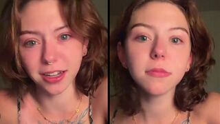 "Someone said I look like a Democrat cause of the nose ring, so I'm taking it out."