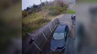 Cyclists and Scooters vs. Gate