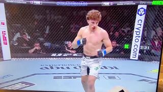 UFC Fans are saying this is the best knock out of 2025 by Quillan Salkilld.