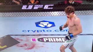 UFC Fans are saying this is the best knock out of 2025 by Quillan Salkilld.