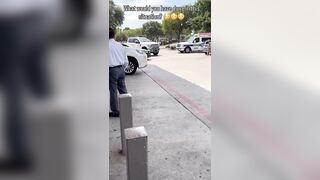 Driver aims her car at another woman after confrontation at a 7-Eleven store