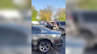 Woman thought having kids in her car would shield her from arrest while she impeded ICE operations