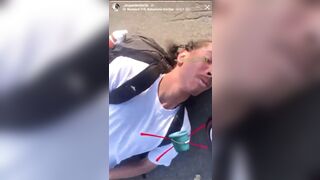 Black P Stones member caught a ⁠West Boulevard Crips member and whopped him