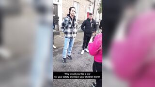 Irish woman to ‘refugees’ from Afghanistan: Where are your women and children?