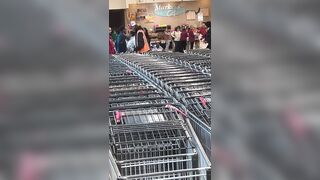 Women accused of stealing meat fighting with checkout workers in Boston