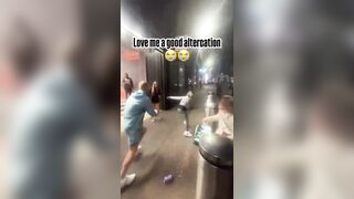 A soda can to the face is insane