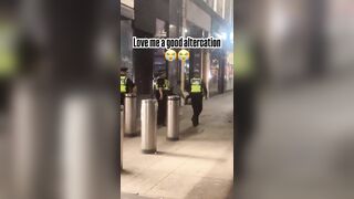 A soda can to the face is insane