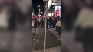 Two lads dressed in drag attacked by two Africans in Ireland