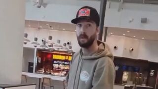 Man confronts a racist at Chinook Mall in Calgary