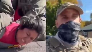 Car occupants forcibly arrested after ramming DHS agents