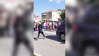 Car occupants forcibly arrested after ramming DHS agents