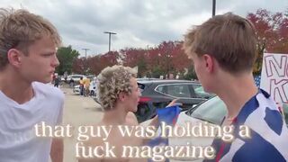 When a libtard says you're a Nazis, say thank you then call it a parasite.