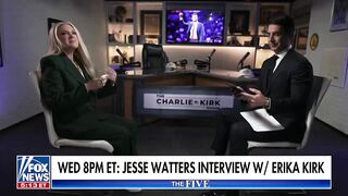 Erika Kirk gives first "Prime Time" Interview with Jesse Waters