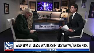 Erika Kirk gives first "Prime Time" Interview with Jesse Waters