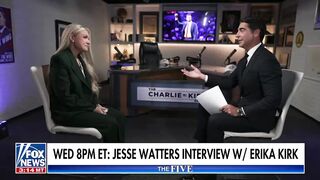 Erika Kirk gives first "Prime Time" Interview with Jesse Waters