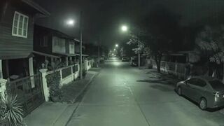 Spheres drop into a neighborhood and shoot down the street so fast…. This ring cam just captured an unbelievable video….