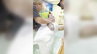 Gang member serving a maximum sentence inside a maximum security prison just gave his life to Jesus and was baptized!!!