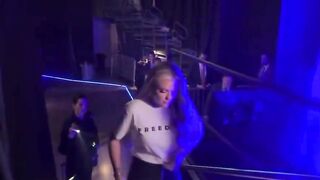 Im Just saying, did she have to wear the tightest Leather Pants possible?