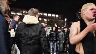 The LOST U.K Trans People start fighting & the whole place erupts