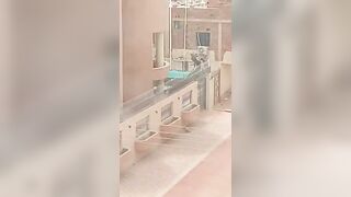 A video shows the terrorist RSF militia looting a civilian’s house