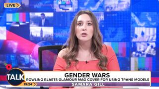 Samara Gill RIPS UP Glamour Magazin after they named nine trans as'Women Of the year'